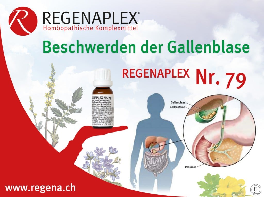 REGENAPLEX Nr 79 - Beschwerden der Gallenblase